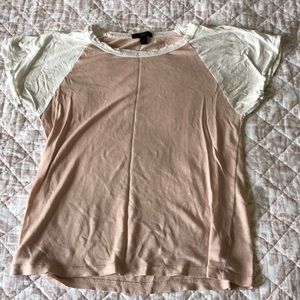Dusty rose J. Crew T-shirt. Size s